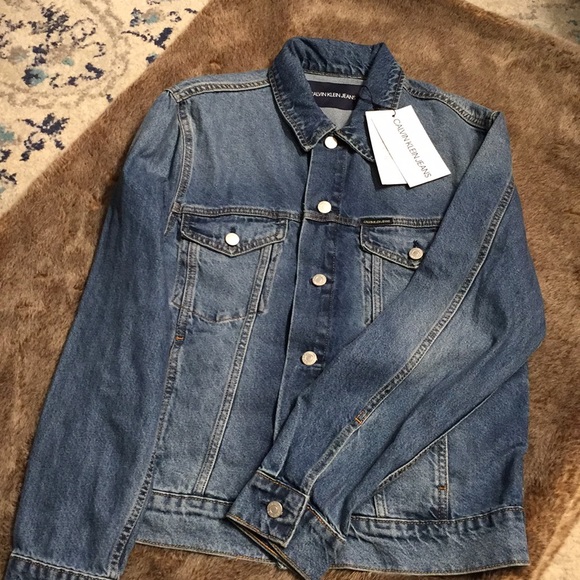 calvin klein mens denim jacket